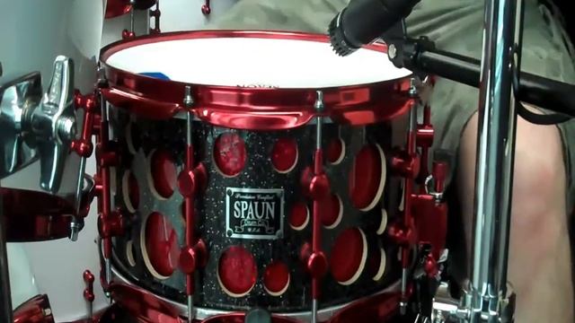 Spaun 7x14 Edgevent Swiss Cheese Snare Drum смотреть онлайн