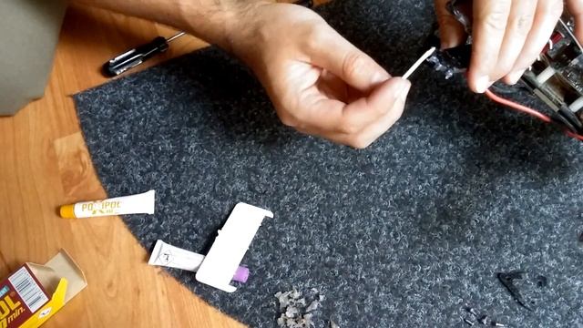 Carbon Fiber Quadcopter Frame Repair (Poxipol) смотреть онлайн