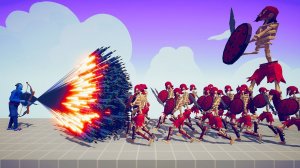 100x SKELETON + GIANT vs EVERY RANGED UNIT  | TABS - Totally Accurate Battle Simulator