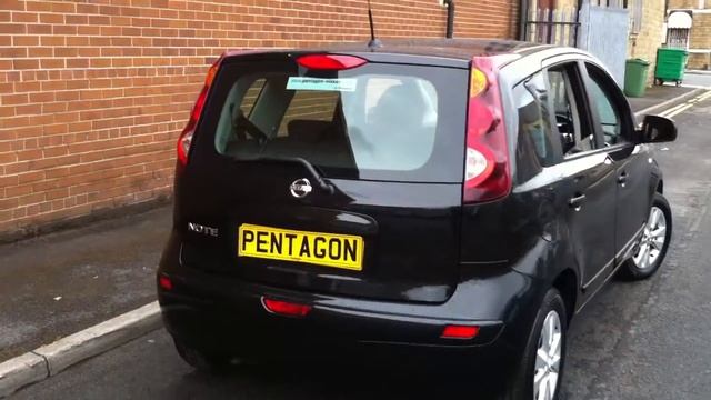 2009 NISSAN NOTE 1.6 ACENTA 5DR AUTO BLACK смотреть онлайн