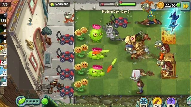 Plants vs Zombies! Игра преподносит сюрпризы / Три растения в ряд! / Зомби в шоке смотреть онлайн