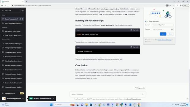 How to check if a process is still running using Python on Linux смотреть онлайн