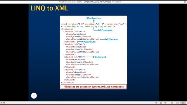 LINQ to XML in arabic смотреть онлайн