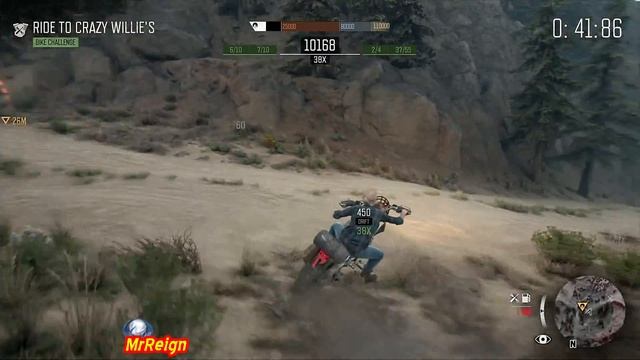 Days Gone - Outride UPDATED Challenge Tutorial - Gun Method Explained - 114K Run смотреть онлайн