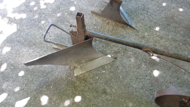 Обзор самодельного плуга ЧАСТЬ 2(параметры плуга).Плуг для самостоятельной вспашки