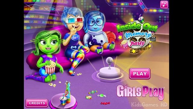 Disney Inside Out Movie Game - Inside Out Memory Party - Game for Kids смотреть онлайн