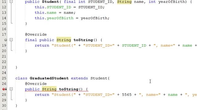 #047 [JAVA] - Final Keyword (Final Parameters, Final Methods, Final Classes, Final References) смотреть онлайн