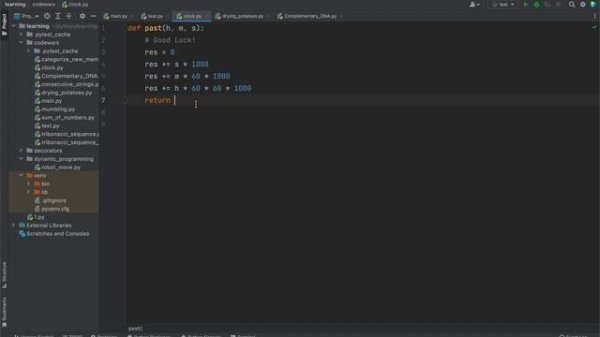 Реальные решения задач по программированию на языке python, c codewars Beginner Series 2 Clock