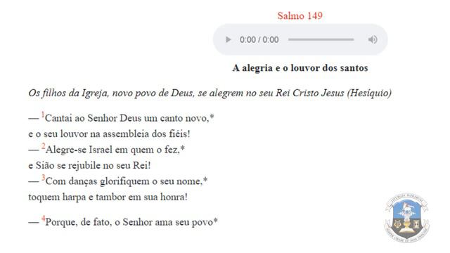 Laudes da Festa de São Marcos, Evangelista смотреть онлайн