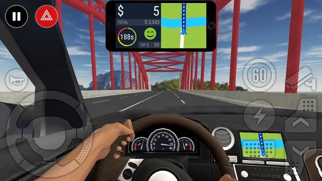 Taxi Game 2 SHORT VERSION #6 - Driving Simulator by baklabs - Android gameplay #taxigames смотреть онлайн