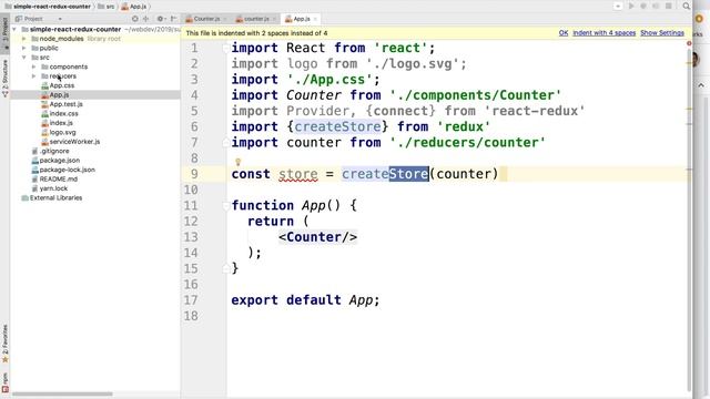 W3 2 5 Redux React Counter Example смотреть онлайн