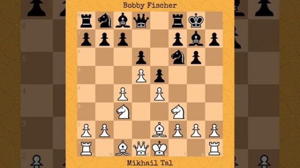 Mikhail Tal 4 - 0 Bobby Fischer | Bled-Zagreb-Belgrade Candidates, 1959 #chess #chessgames