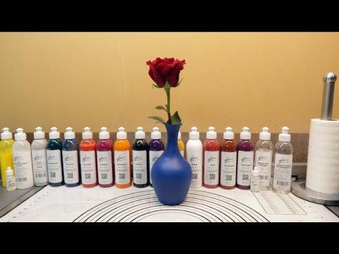 Exmix - Технология покраски 3D FDM печатных моделей. Exmix - FDM 3D painting.