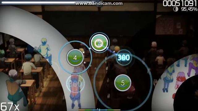 osu! - Assasination classroom "Bye-Bye Yesterday" смотреть онлайн