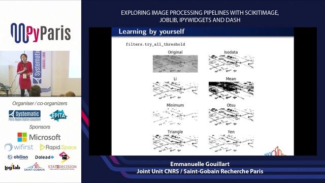 PyParis 2018 - Exploring image processing pipelines with scikit-image, joblib, ipywidgets and dash смотреть онлайн