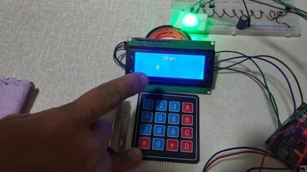 Кодовый замок на ардуино