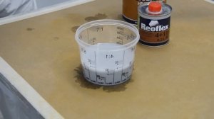 Окраска автомобильного крыла материалами Reoflex - баз. эмаль и антикорр. грунт(мокрый по мокрому)