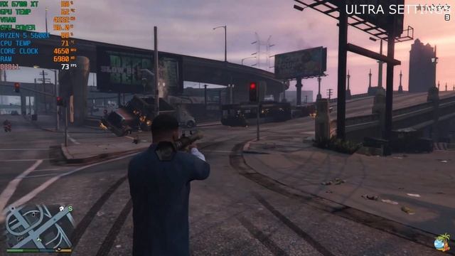 Grand Theft Auto V | RX 6700 XT - RYZEN 5 5600X смотреть онлайн