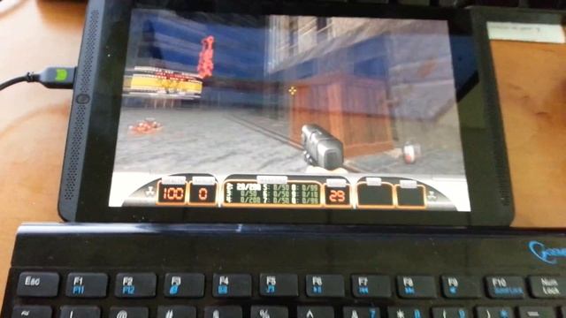 Linux X86 game on Shield Tablet смотреть онлайн