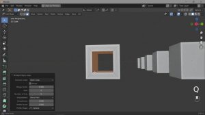26. Blender. Bridge Edge Loops | Мост (Edit Mode)