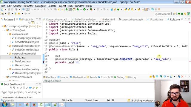? Spring Security Configurando ROLE - Formação Java Web Full-Stack смотреть онлайн