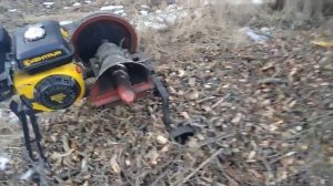 самодельный веткоизмельчитель шнековый