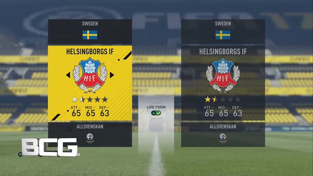 Swedish Allsvenskan Ratings & Kits FIFA 17 смотреть онлайн