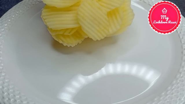 How to Make Instant Crispy Potato Chips at Home in Just 10 Minutes | Lay's Chips Recipe смотреть онлайн