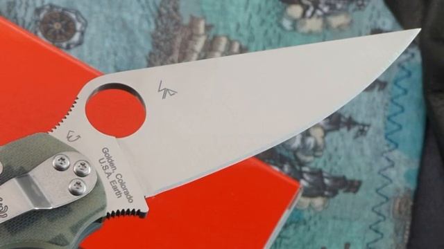 Складной нож Spyderco Paramilitary 2 CMO смотреть онлайн