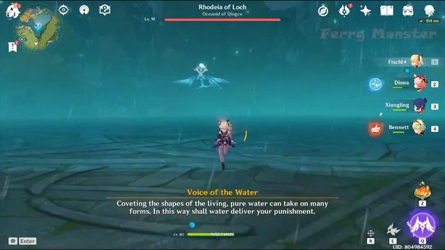DELETING BOSSES AT WL 7 ft FISCHL - Genshin Impact смотреть онлайн