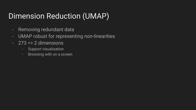 AI Music Creativity 2020 Demo: Corpus exploration with UMAP and agglomerative clustering смотреть онлайн