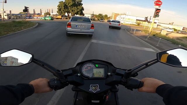 Aprilia Sr 50 R Varna Streets Riding Vlog #3