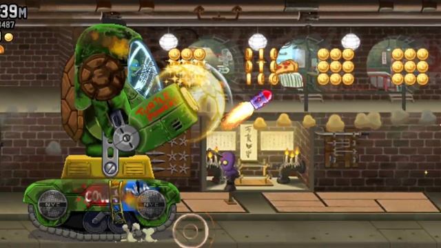 Jetpack Joyride TMNT Event 23,324m Run смотреть онлайн
