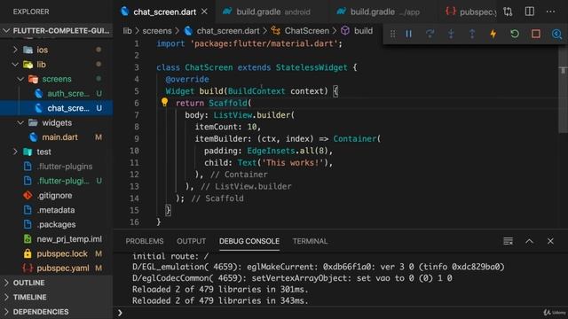 5 ended Getting Started with Flutter & the Firebase SDK смотреть онлайн