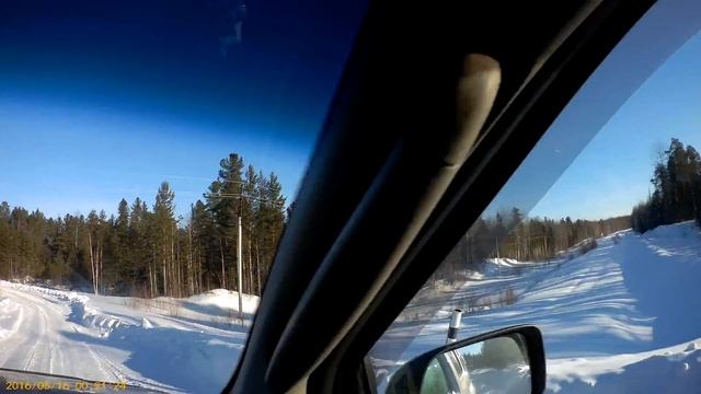 Автозимник Каргасок Стрежевой в районе Прохоркино смотреть онлайн