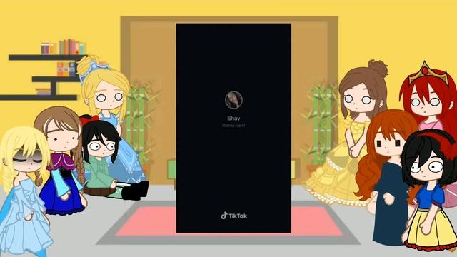 Disney princesses react to if they died instead of happy ending(read desc) //gacha club смотреть онлайн