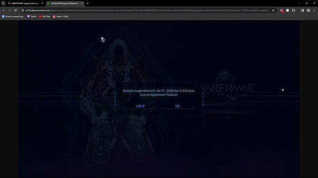 Warframe Banned Me and Wont Explain Why смотреть онлайн
