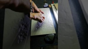 Имитация камня.. текстурная модель из пеноплекса.. #WLADisc