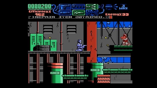 Прохождение игры Robocop 3 (Nes/Dendy) // Game memories смотреть онлайн