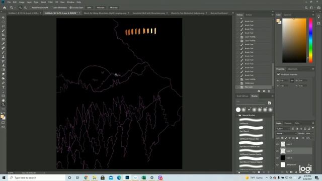 Drawing with the Lasso Tool in Photoshop смотреть онлайн