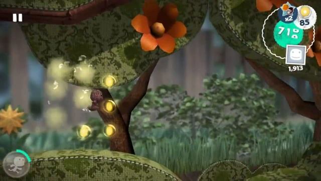 RUN SACKBOY! RUN! - Walkthrough Part 1 (LittleBigPlanet iPhone Game) смотреть онлайн