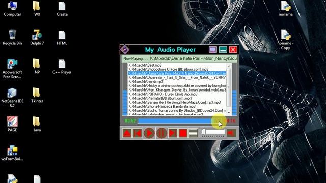 My Complete Audio Player in delphi смотреть онлайн