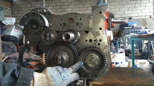 Т-25. Часть 11. Сборка двигателя Д-21. Продолжение смотреть онлайн