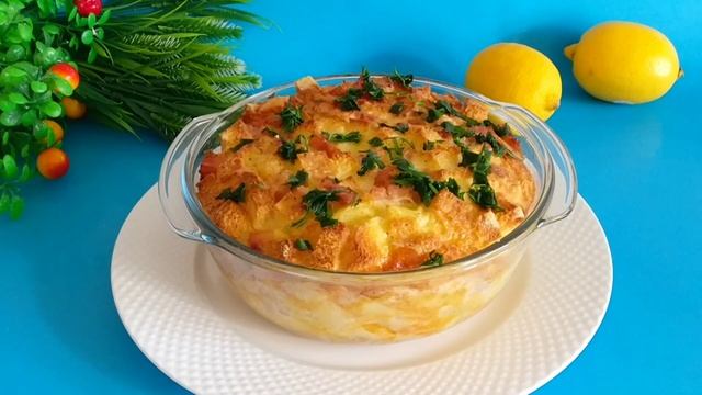 Гениальный завтрак для всей семьи! Быстро, просто и вкусно! Рецепт. Вкусно - Пальчики оближешь смотреть онлайн