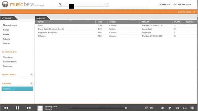 Google Music & Android Player 3.0 смотреть онлайн