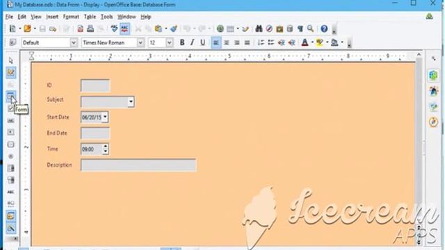 How to change the forms sort order in OpenOffice смотреть онлайн