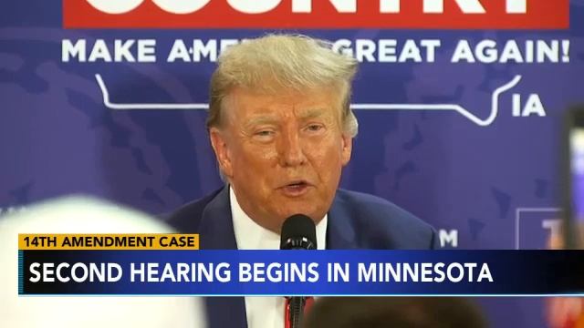Court to decide if 14th Amendment case over Trump’s Minnesota ballot eligibility proceeds смотреть онлайн