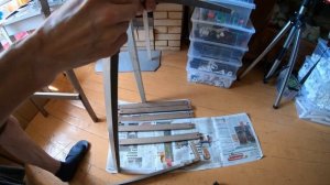 Как сделать разборную подставку под бочку 200 литров из профильной трубы (без сварки)