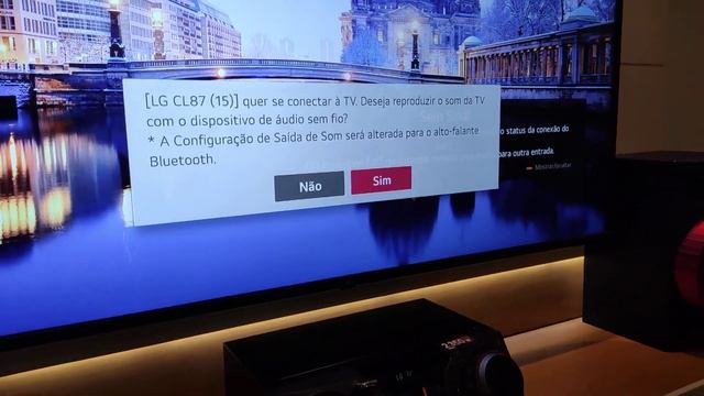 COMO CONECTAR O MINI SYSTEM LG CL87 XBOOM NA TV LG, sem usar fio, via BLUETOOTH ou SOUND SYNC. смотреть онлайн
