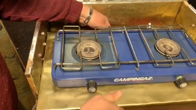 Изольда — походная газовая плитка-рундук для яхтсменов, туристов и других приключенцев смотреть онлайн